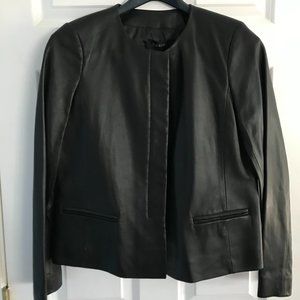 Talbots Leather Jacket size 8 NWT